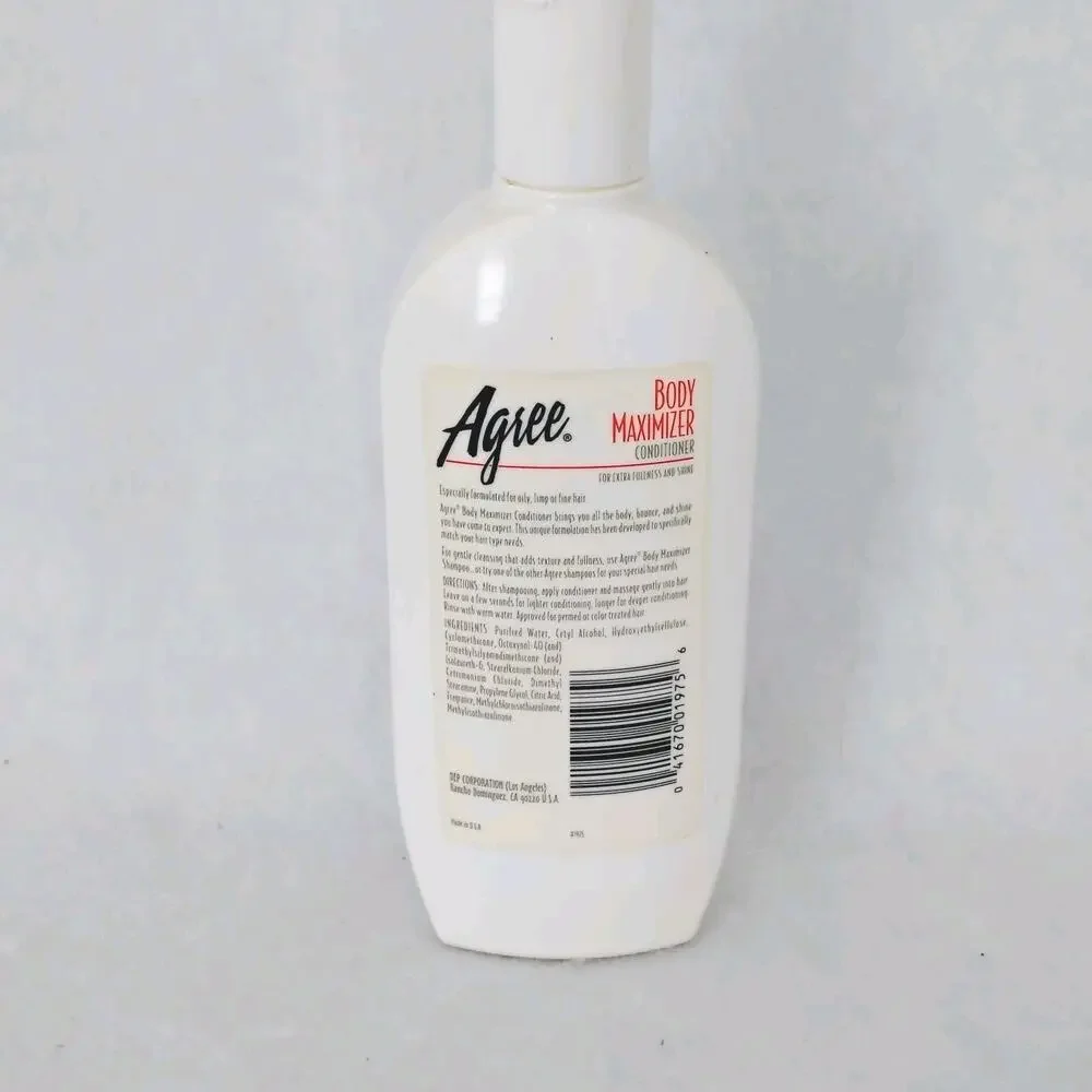 Vintage Agree Body Maximizer Conditioner 15 oz NEW For Oily Limp Fine Hair
